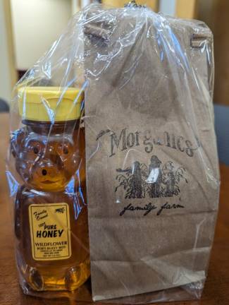 The Hardyston school district got creative, packaging local oats and honey into take-home bags for middle schoolers.