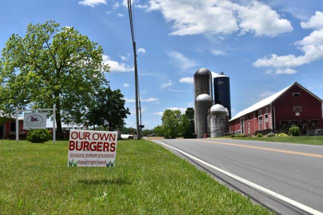 Windy Flats Farm in Wantage, NJ provided ground beef to Vernon and a few other school districts this year.